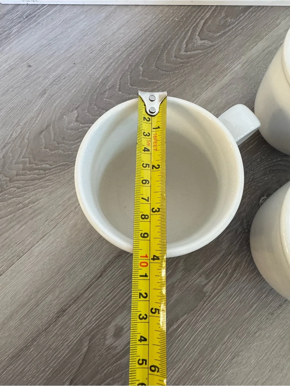 Crate&Barrel Porcelain Coffee Mugs - Set of 3